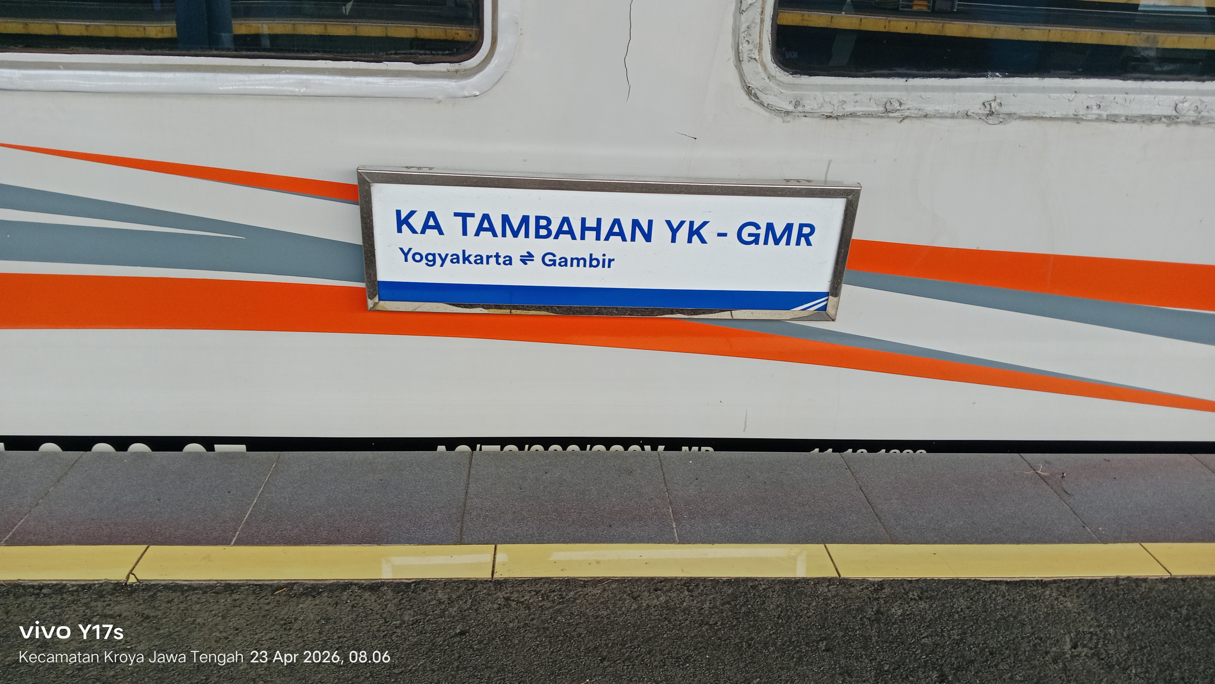 Jadwal Kereta Api 7007C Tambahan Yogyakarta