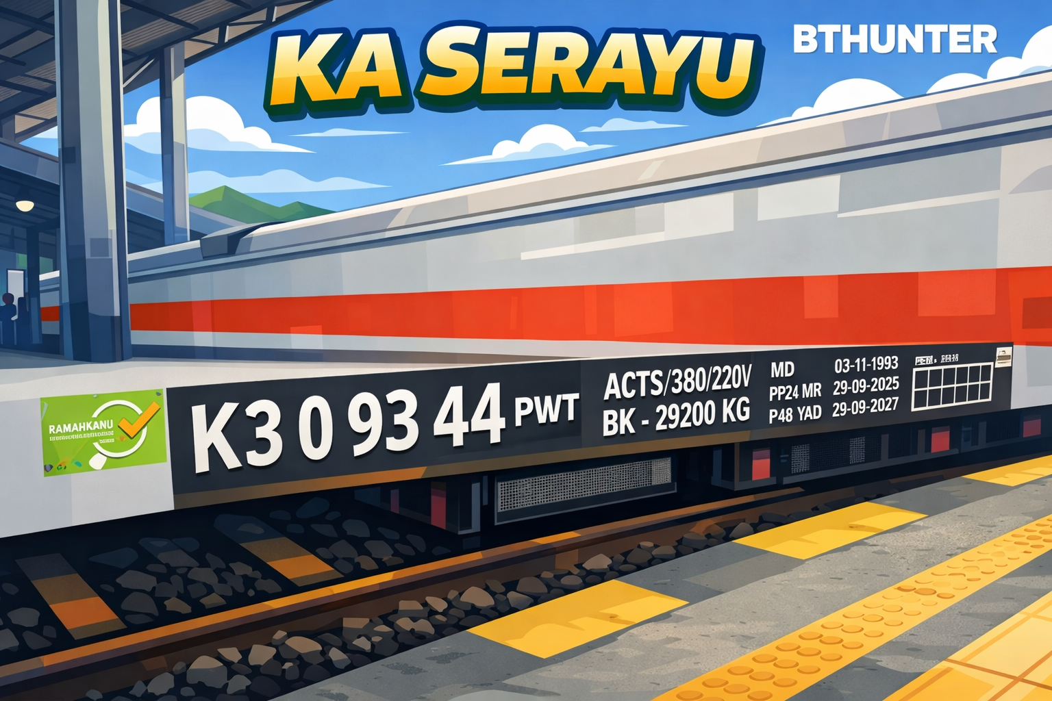 Jadwal KA Serayu Purwokerto – Pasarsenen dan Kroya – Pasarsenen (GAPEKA 2025)