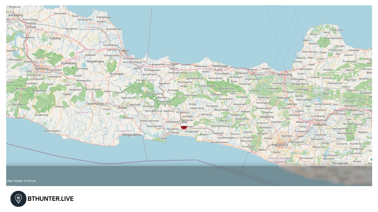 BTHunter: Website Tracking Kereta Api dengan Peta Live Akurat & Real-Time