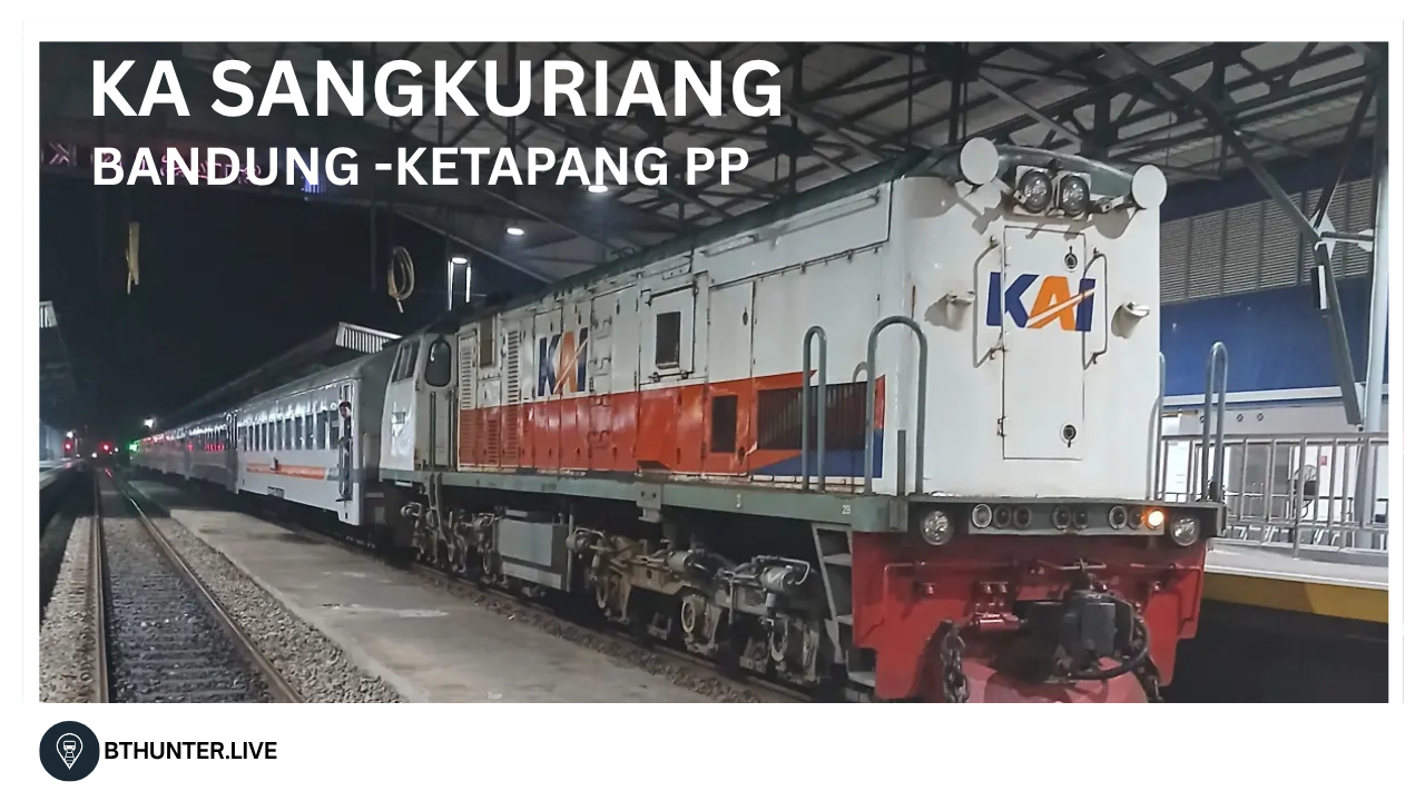 Kereta Api Sangkuriang 2026: Rute Bandung–Ketapang, Jadwal, dan Harga Terbaru