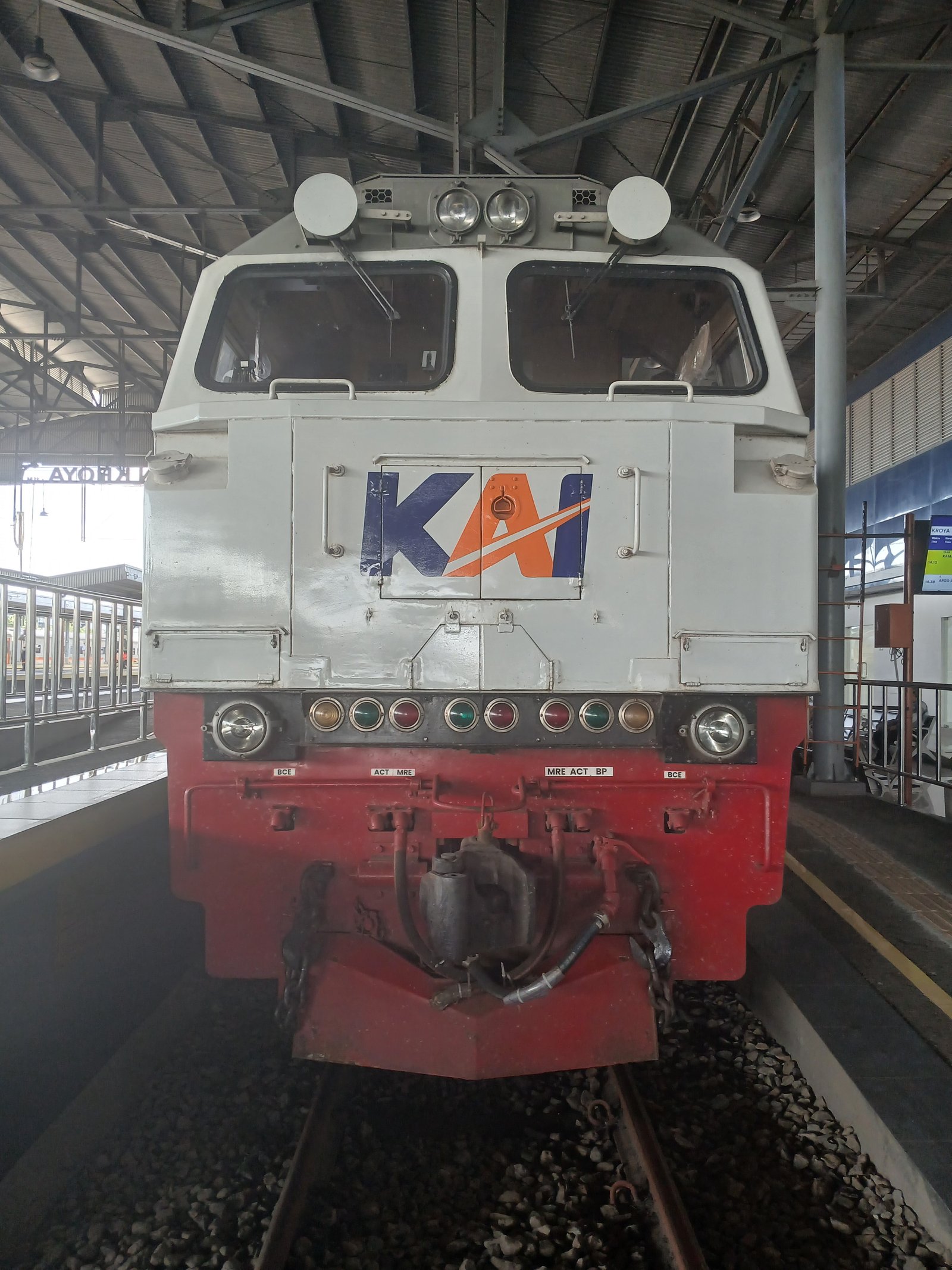 Begitu gagahnya tampak depan cc 206