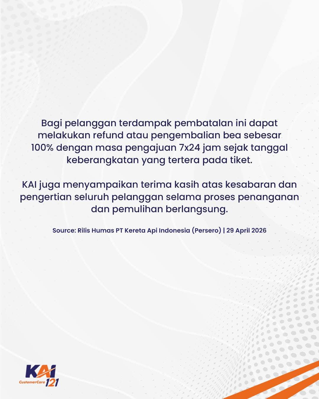 Foto Info KAI di Indonesia