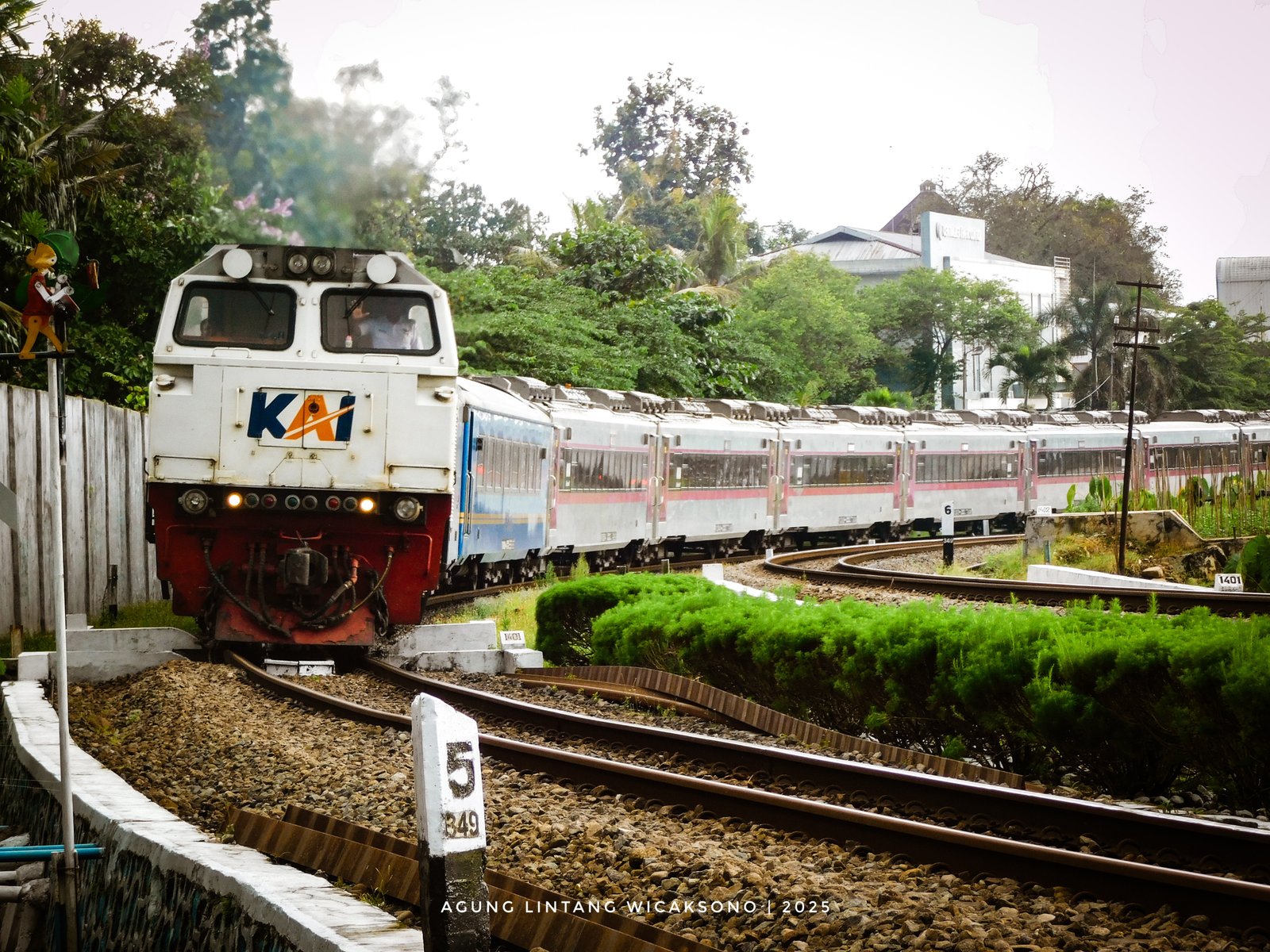 KA Argo Semeru berangkat Purwokerto