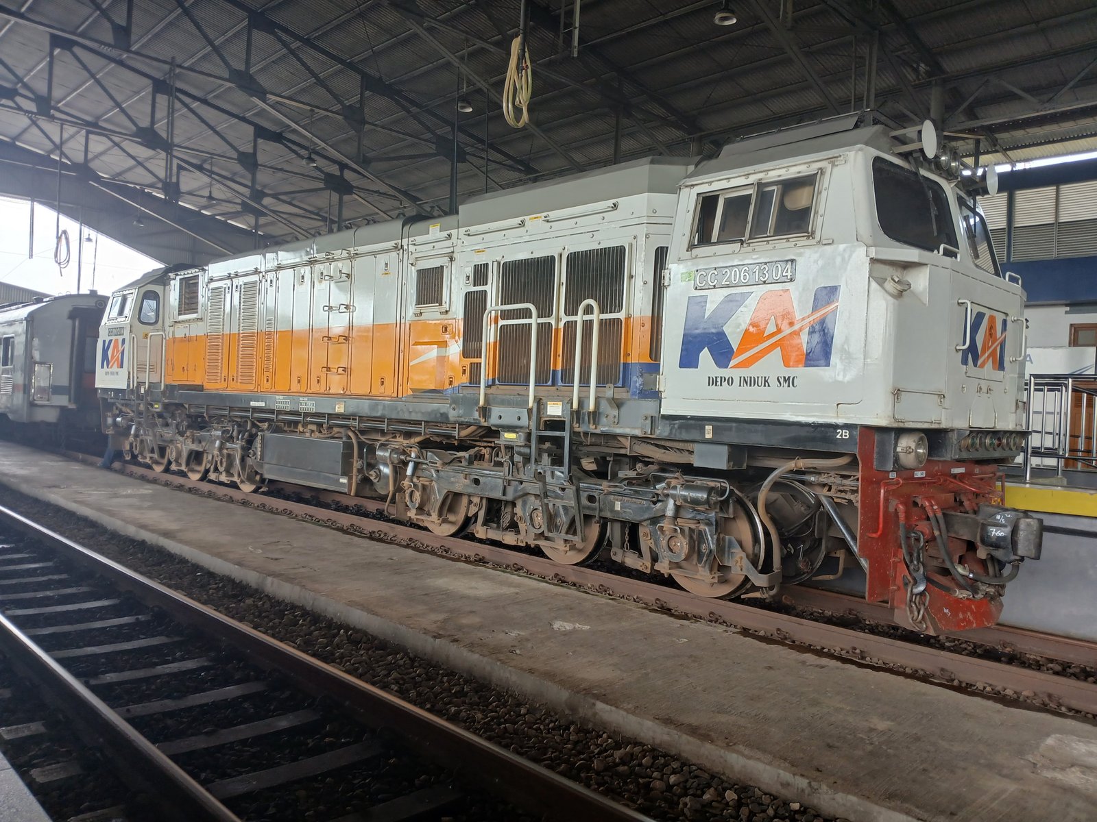 Ka kamandaka meluncur stasiun cilacap