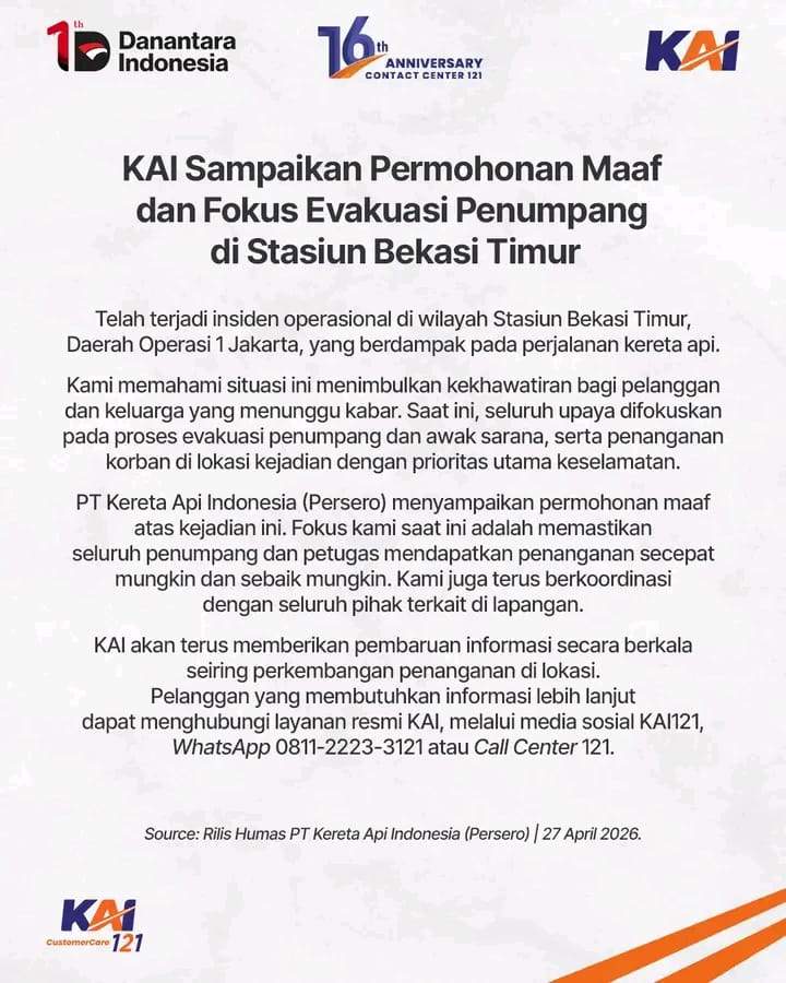 Foto PT KAI BERDUKA di Indonesia