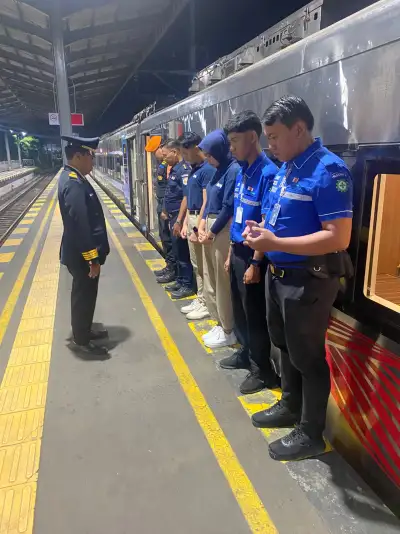 Apel Petugas ASP Kereta Api: Komitmen Tinggi Demi Keselamatan Perjalanan Penumpang