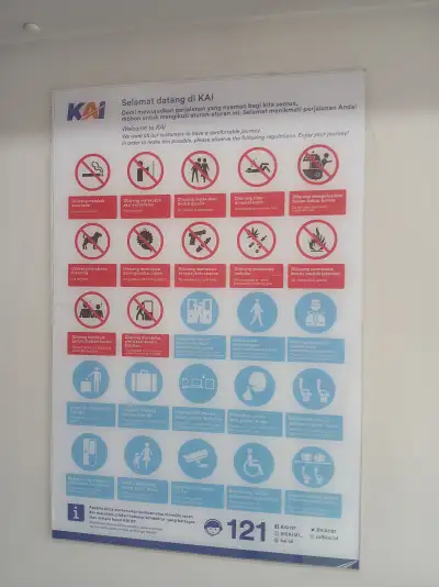 Aturan dan tata tertib saat di naik kereta api