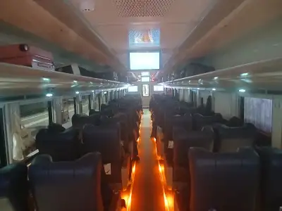 Begitu nyamannya kereta api saat ini