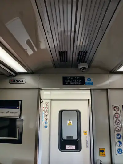 Kapasitas penumpang ka logawa 