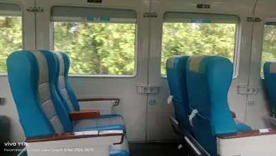 Kereta api Kelas Eksekutif nyaman juga