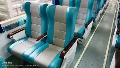 Kursi Eksekutif Kereta Api 7007C Tambahan Yogyakarta - Gambir PP