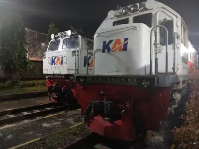 Lok cc 201 dan 206 sedang istirahat