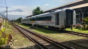 Rangkaian Stabling di Stasiun Purwokerto