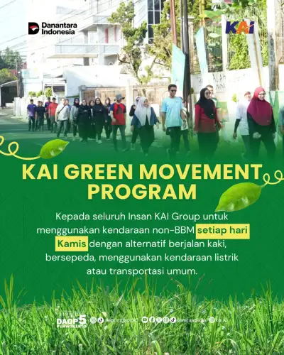 PT KAI GREEN MOVEMENT PROGRAM